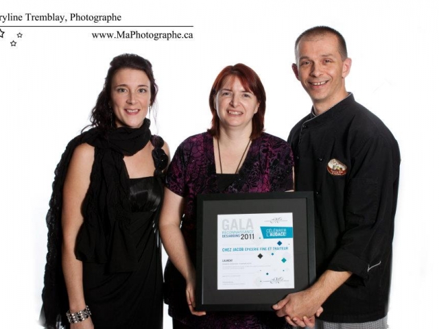 Gala reconnaissance Desjardins 2011 - Lauréat Entreprise commerciale 6 employés et plus