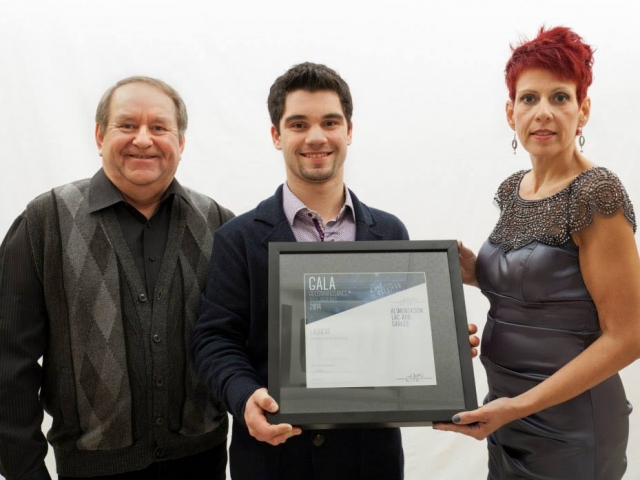 Gala reconnaissance Desjardins 2014 - Lauréat Mention spéciale CCM